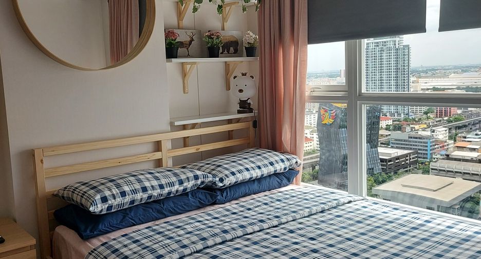 For rent 2 bedrooms condo in Bang Kapi, Bangkok