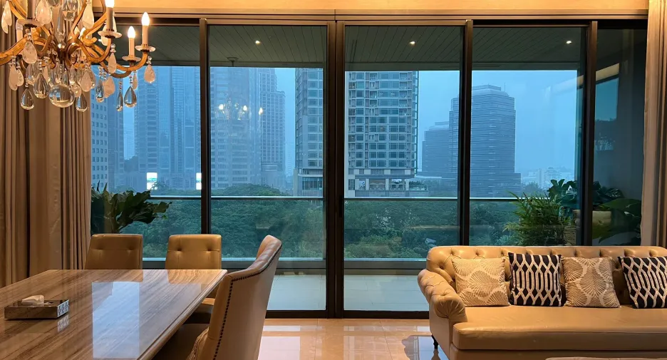 出租 3 卧室 公寓 在 Pathum Wan, 曼谷