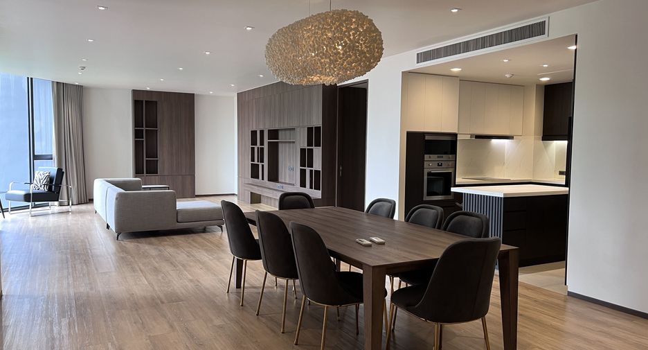 For rent 3 bedrooms condo in Khlong Toei, Bangkok
