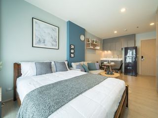 For sale and for rent studio condo in Huai Khwang, Bangkok