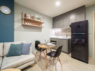 For sale and for rent studio condo in Huai Khwang, Bangkok