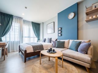For sale and for rent studio condo in Huai Khwang, Bangkok
