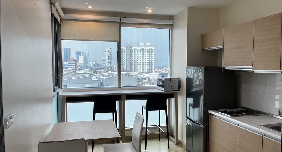 For sale and for rent 1 bed condo in Huai Khwang, Bangkok