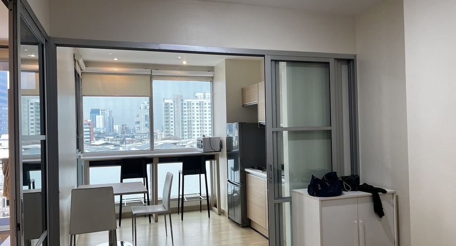 For sale and for rent 1 bed condo in Huai Khwang, Bangkok