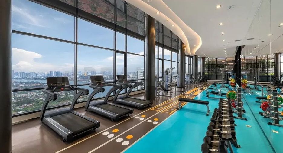 For rent studio condo in Bang Phlat, Bangkok