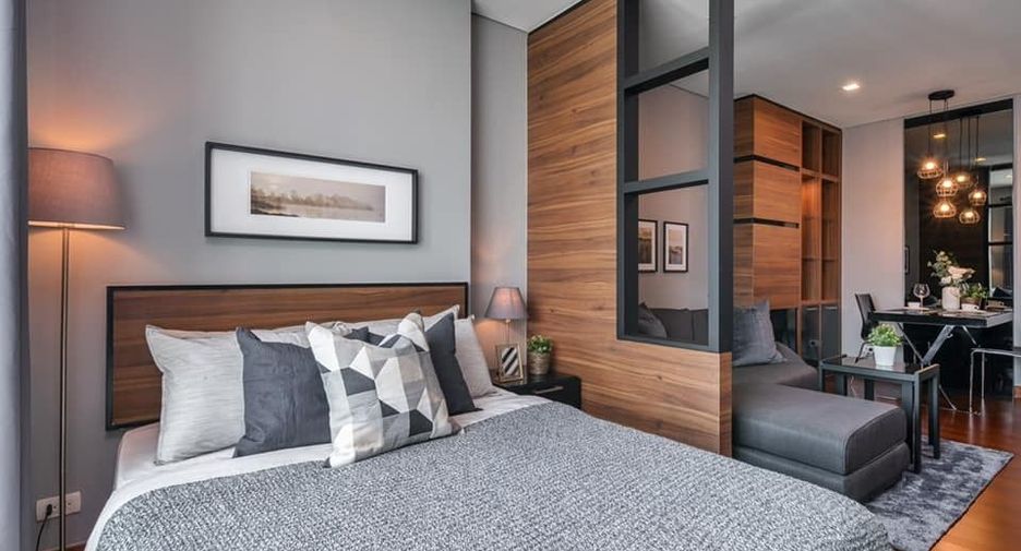 For rent studio condo in Watthana, Bangkok