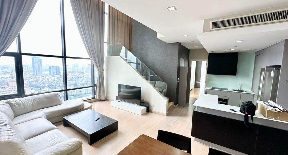 For rent 3 bedrooms condo in Khlong San, Bangkok