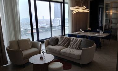 À louer 3 chambres condo à Khlong San, Bangkok