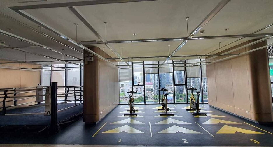 For sale and for rent studio condo in Huai Khwang, Bangkok