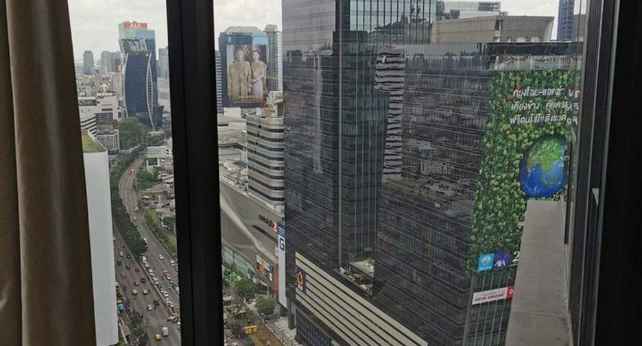 For rent 1 bed condo in Huai Khwang, Bangkok