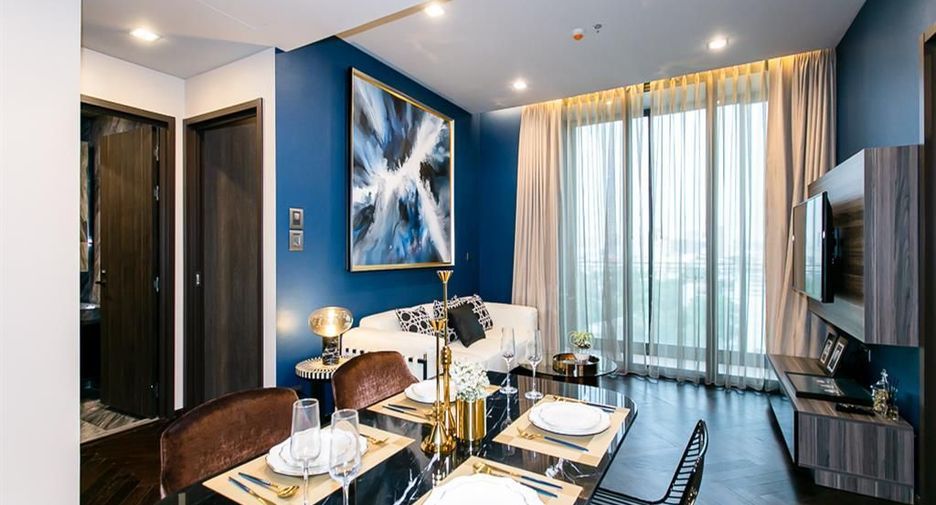 For rent 2 bedrooms condo in Phaya Thai, Bangkok