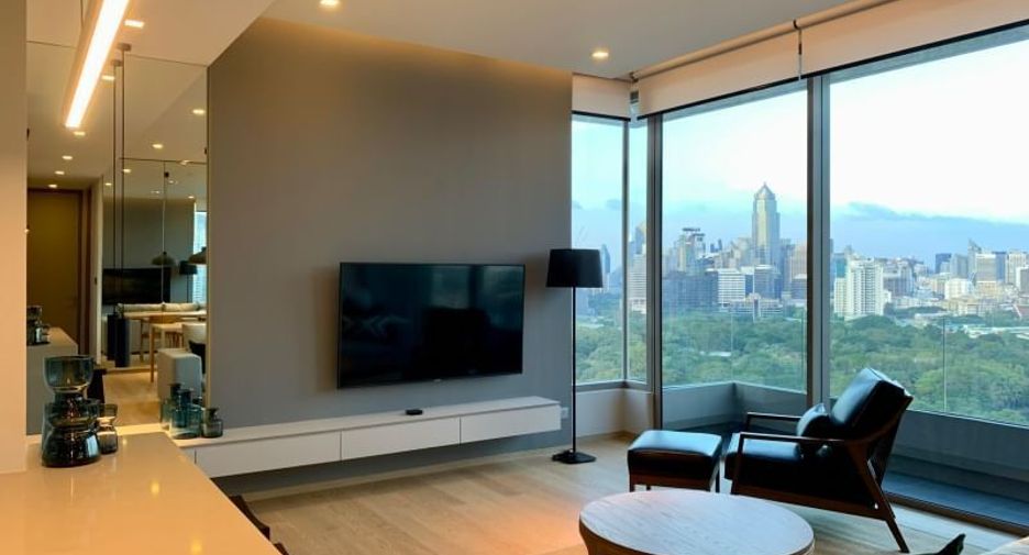 For rent 2 bedrooms condo in Sathon, Bangkok