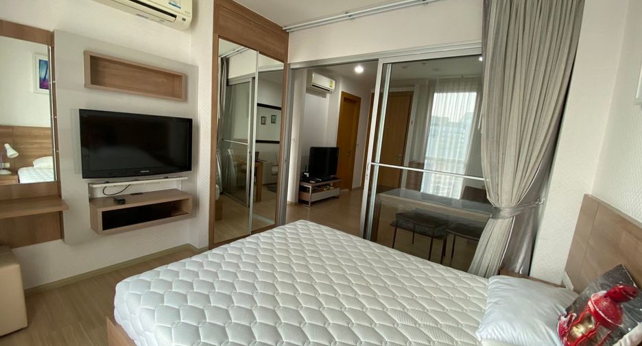 For sale and for rent 1 bed condo in Huai Khwang, Bangkok