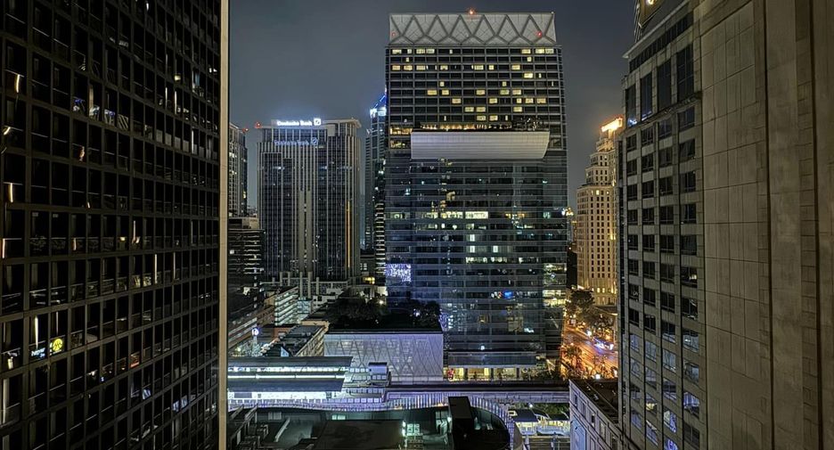 À louer 1 chambre condo à Pathum Wan, Bangkok