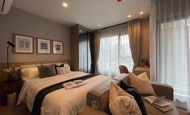 For sale and for rent studio condo in Huai Khwang, Bangkok
