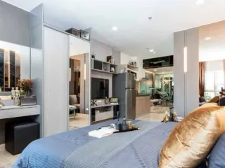 For sale studio condo in Mueang Samut Prakan, Samut Prakan
