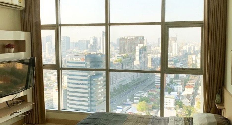 For rent 1 bed condo in Huai Khwang, Bangkok