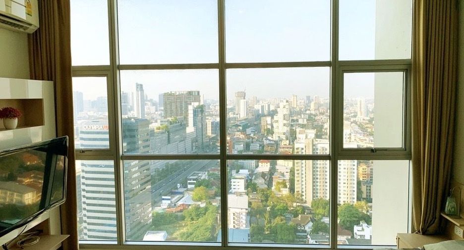 For rent 1 bed condo in Huai Khwang, Bangkok