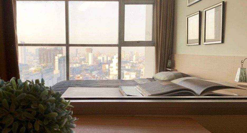 For rent 1 bed condo in Huai Khwang, Bangkok