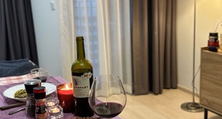 For rent studio condo in Din Daeng, Bangkok