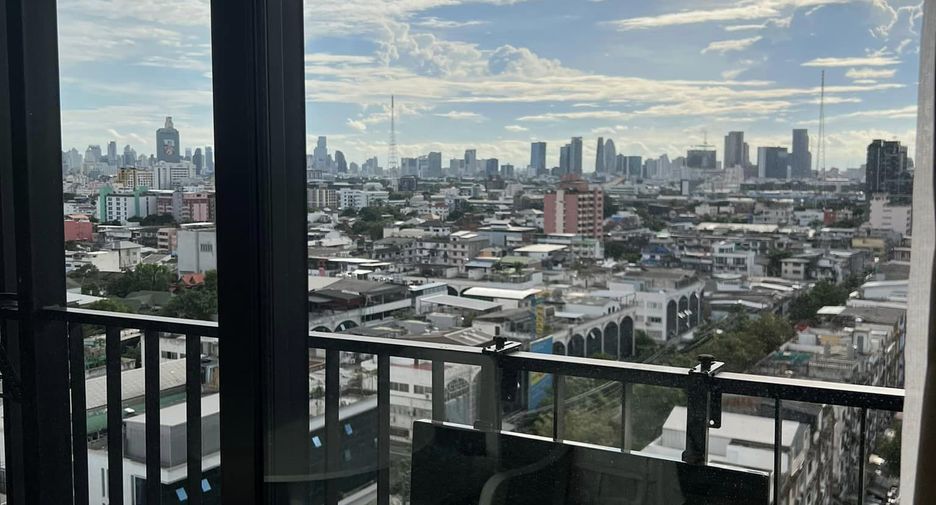 For rent studio condo in Din Daeng, Bangkok
