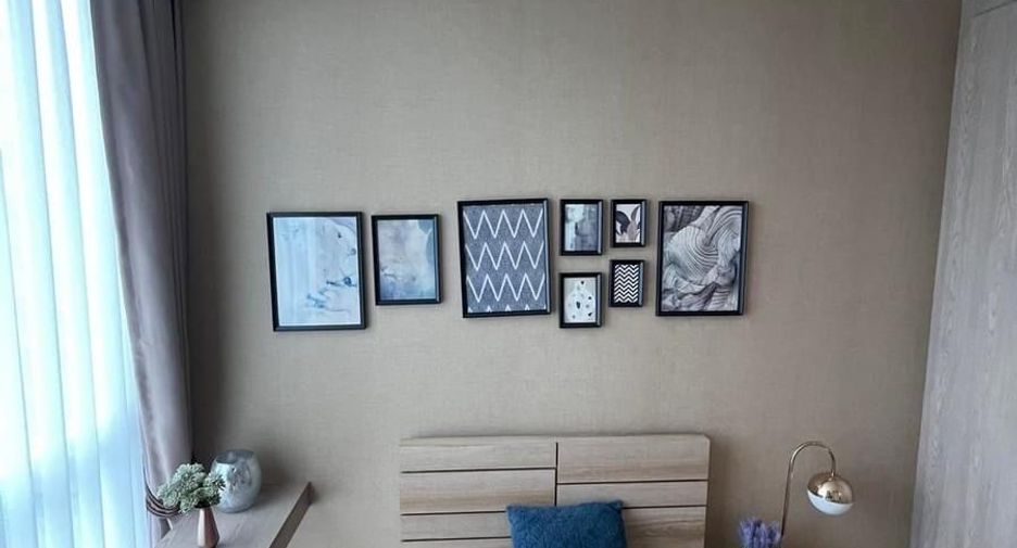 Condo en alquiler de 2 habitaciones en Huai Khwang, Bangkok