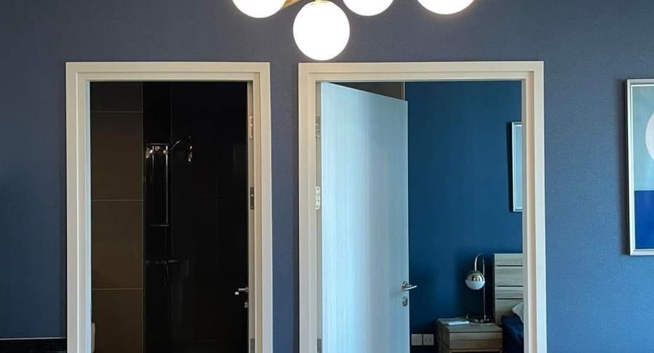Condo en alquiler de 2 habitaciones en Huai Khwang, Bangkok