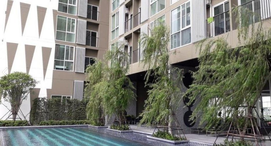 For rent 1 bed condo in Huai Khwang, Bangkok