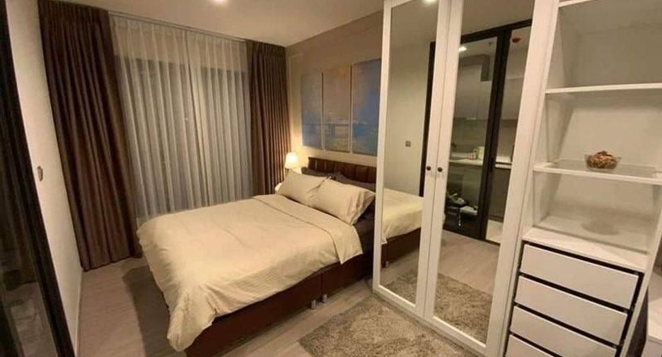 For rent studio condo in Huai Khwang, Bangkok