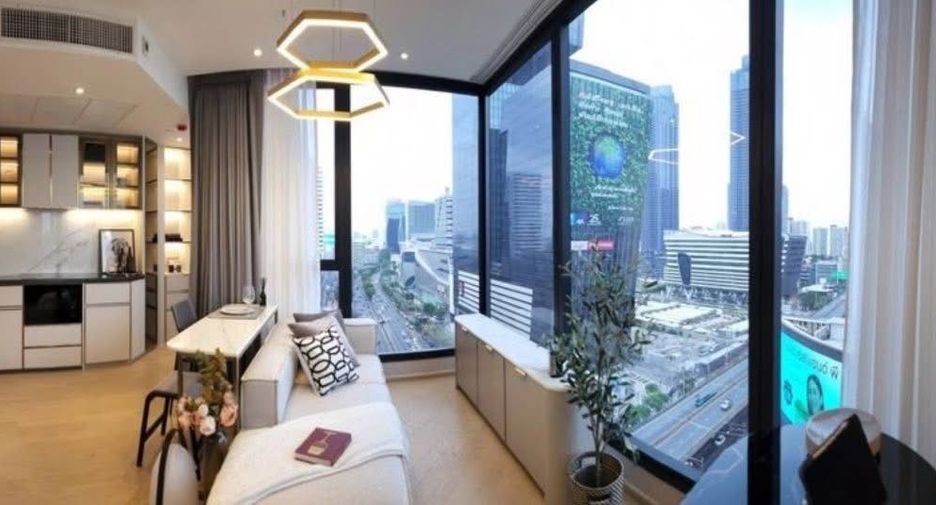 For sale and for rent 2 bedrooms condo in Huai Khwang, Bangkok