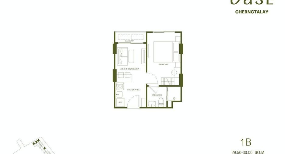 For sale 1 bed condo in Thalang, Phuket