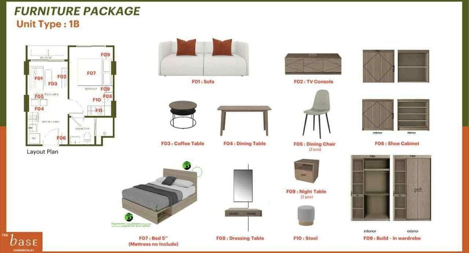 For sale 1 bed condo in Thalang, Phuket