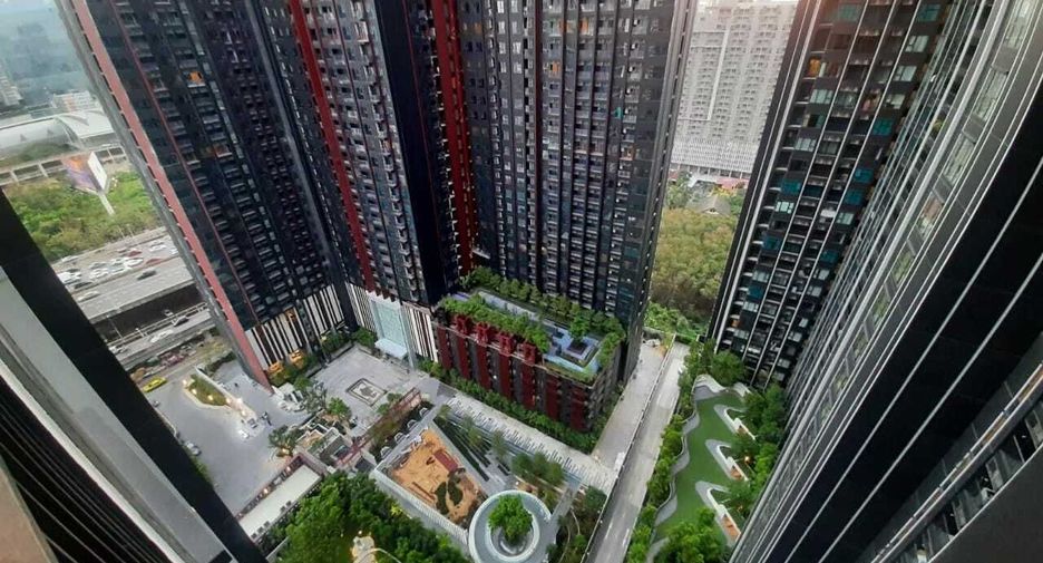 For rent and for sale studio condo in Huai Khwang, Bangkok