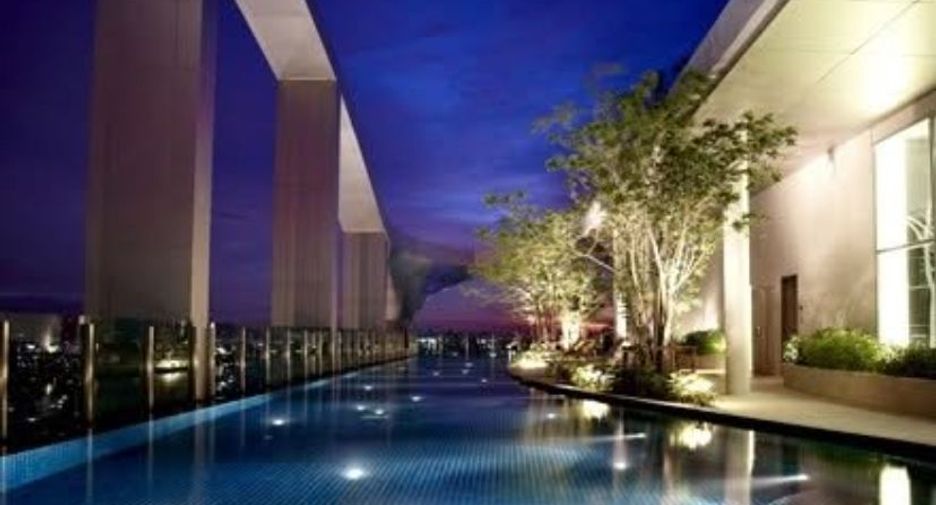 Wohnung zur Miete mit 2 Zimmer in Huai Khwang, Bangkok