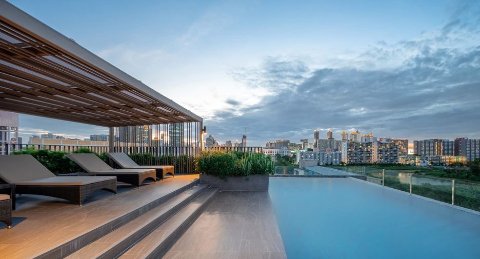 Condo en alquiler de 1 habitaciones en Huai Khwang, Bangkok