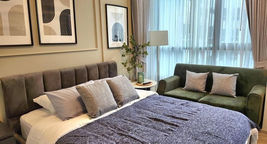 Wohnung zur Miete mit 1 Zimmer in Huai Khwang, Bangkok