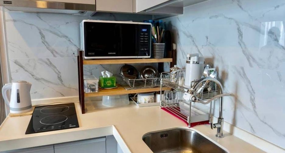 For rent 1 bed condo in Huai Khwang, Bangkok