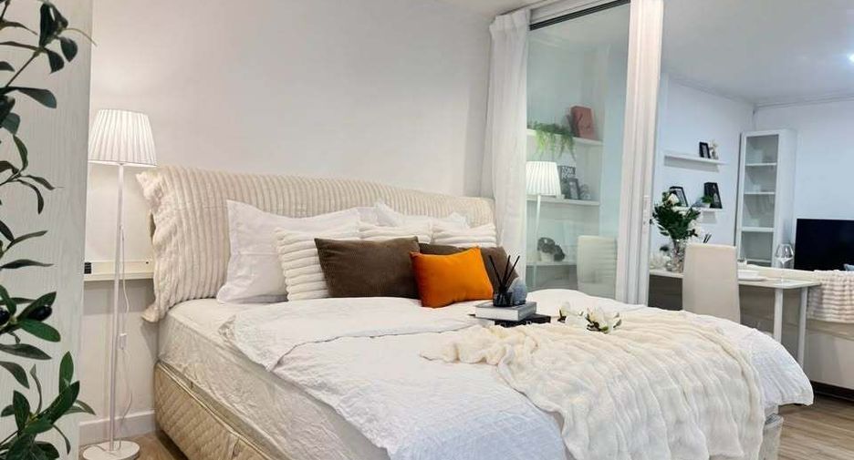 For rent studio condo in Watthana, Bangkok