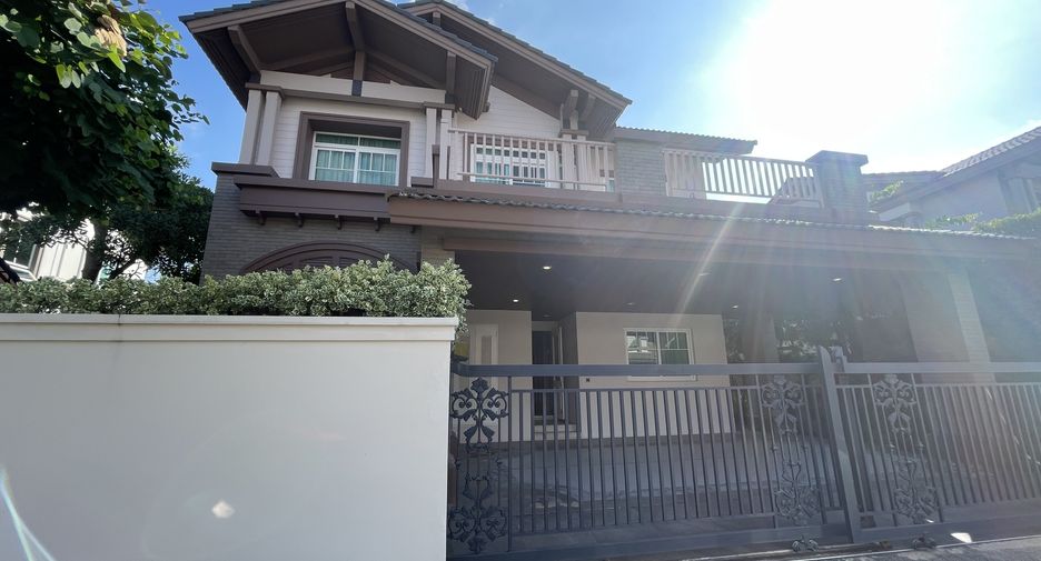 For rent 4 bedrooms house in Bang Phli, Samut Prakan