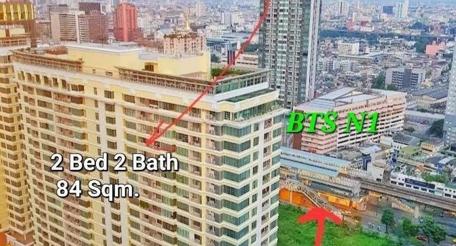 Wohnung zur Miete mit 2 Zimmer in Ratchathewi, Bangkok