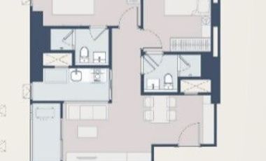 For sale 2 bedrooms condo in Khlong San, Bangkok