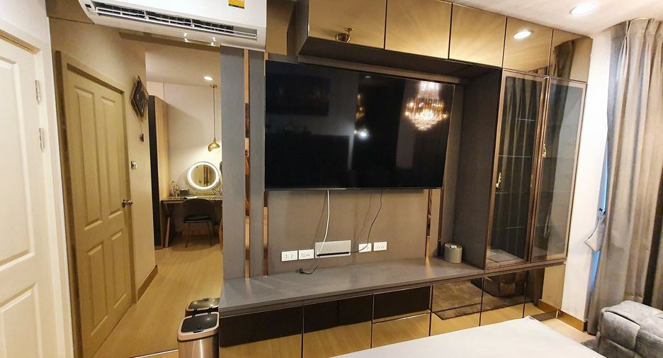 For rent 1 bed condo in Huai Khwang, Bangkok