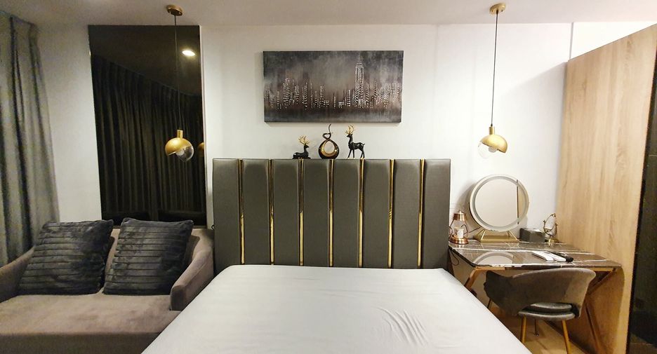 For rent 1 bed condo in Huai Khwang, Bangkok