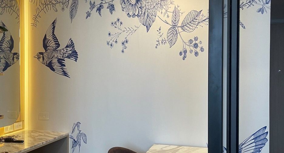 Wohnung zur Miete mit 1 Zimmer in Huai Khwang, Bangkok