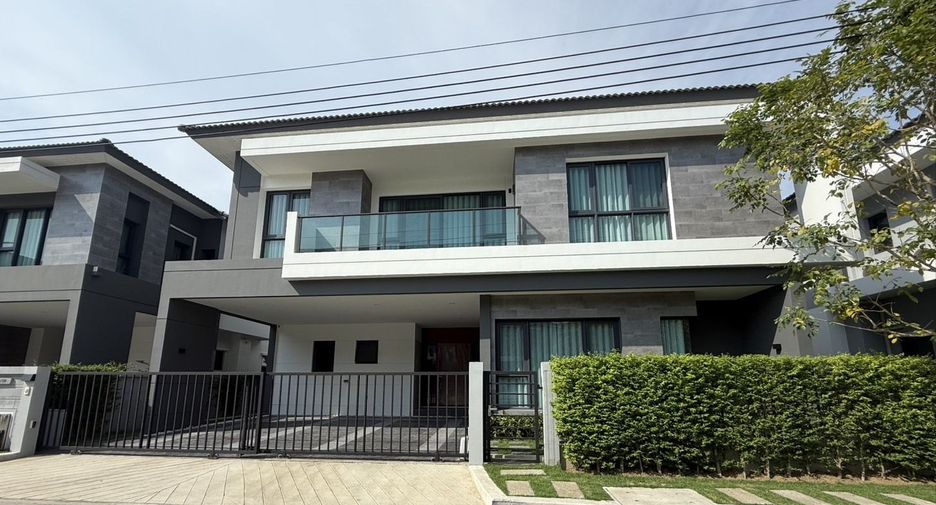 For rent 4 bedrooms house in Bang Phli, Samut Prakan
