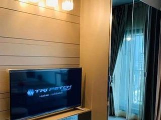 For rent studio condo in Huai Khwang, Bangkok