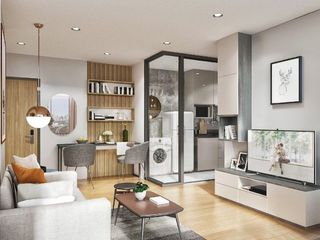 À vendre 1 chambre condo à Din Daeng, Bangkok