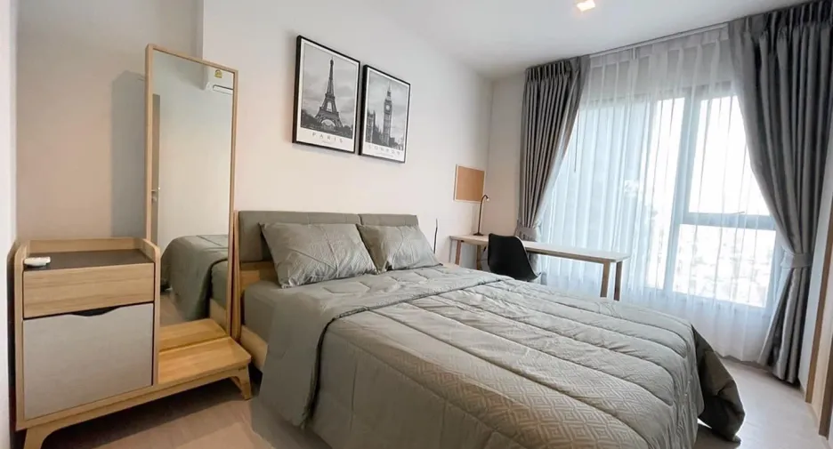 Wohnung zur Miete mit 1 Zimmer in Huai Khwang, Bangkok