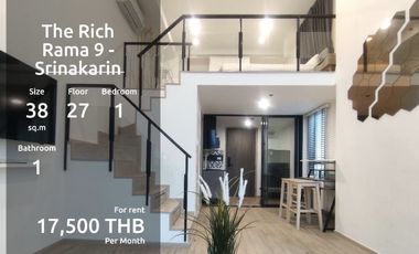 Wohnung zur Miete mit 1 Zimmer in Suan Luang, Bangkok