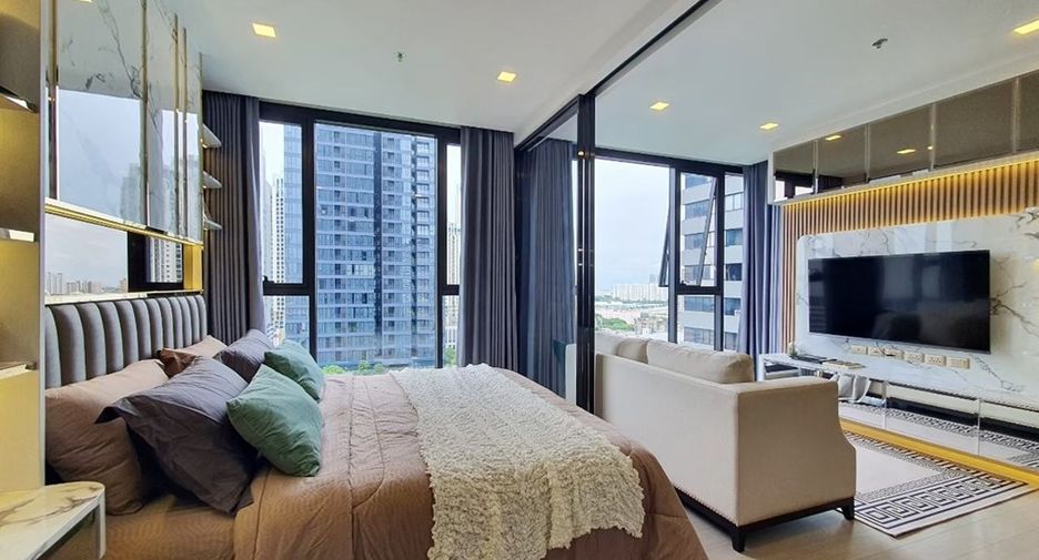 For rent 1 bed condo in Huai Khwang, Bangkok